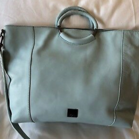 NWT Kooba Nevis Ocean Leather Tote GK1414/14R - Picture 7 of 8